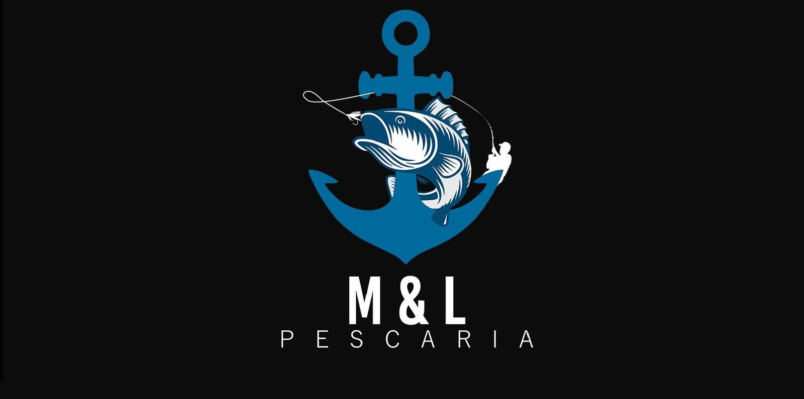 Identidade visual M&L Pescaria - Fruto9 Digital