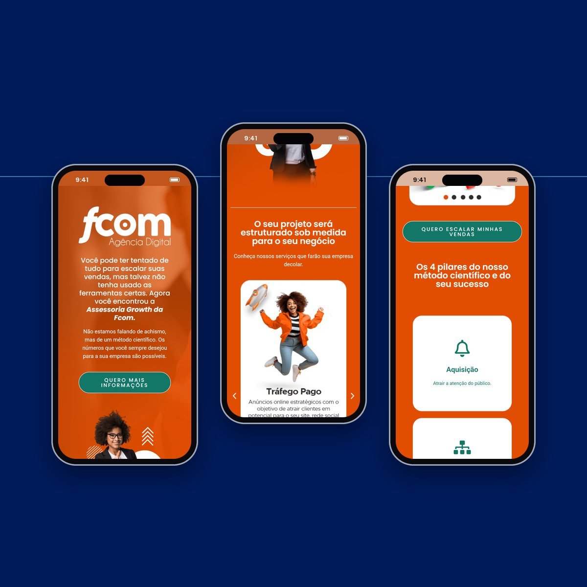 Agência Fcom no celular