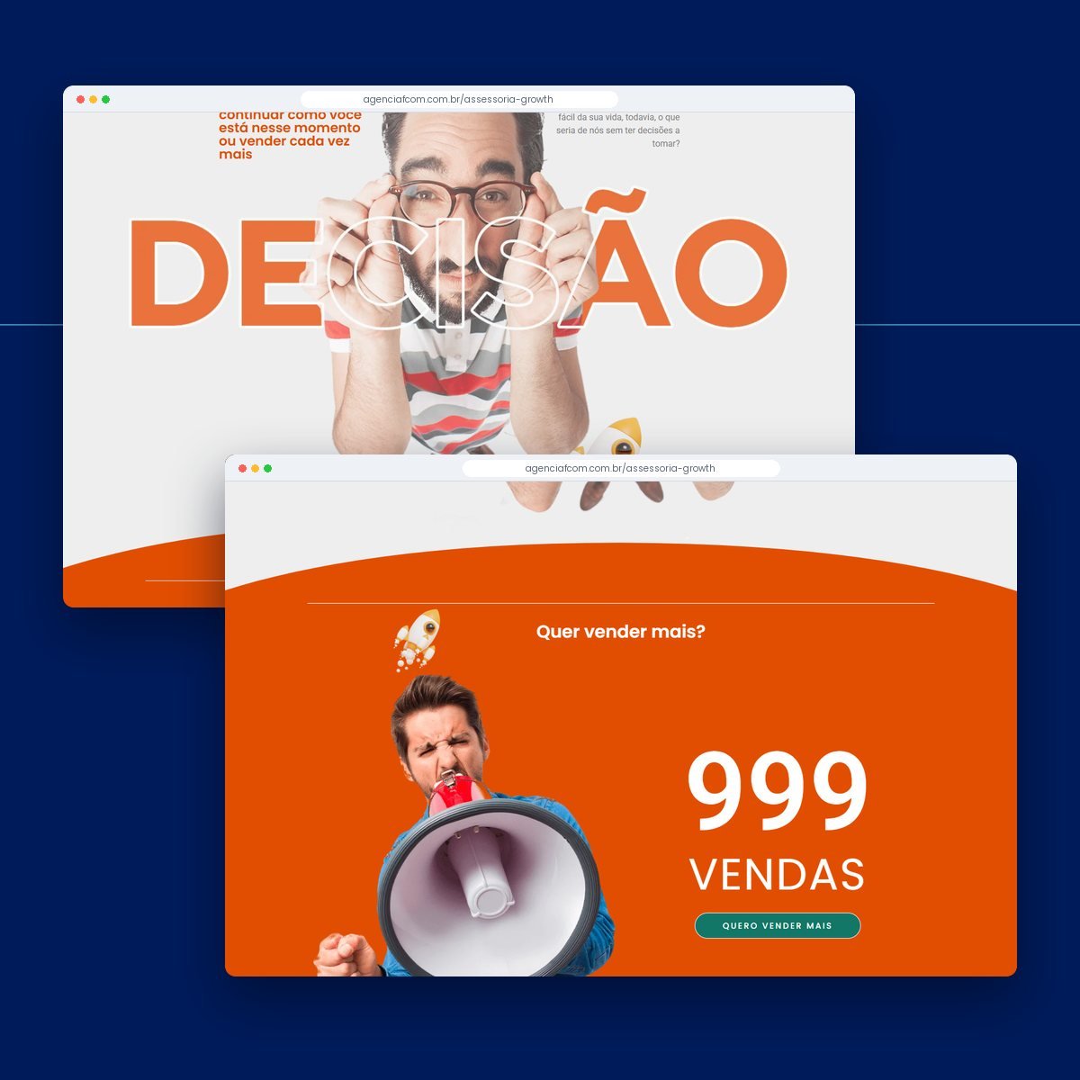 Seção de decisão e contador de vendas